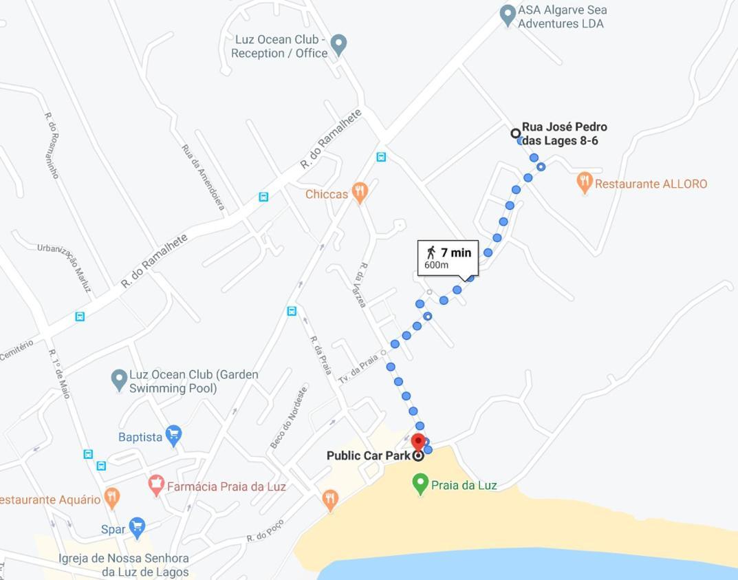 Praia Da Luz Mar E Sol Apartamento מראה חיצוני תמונה